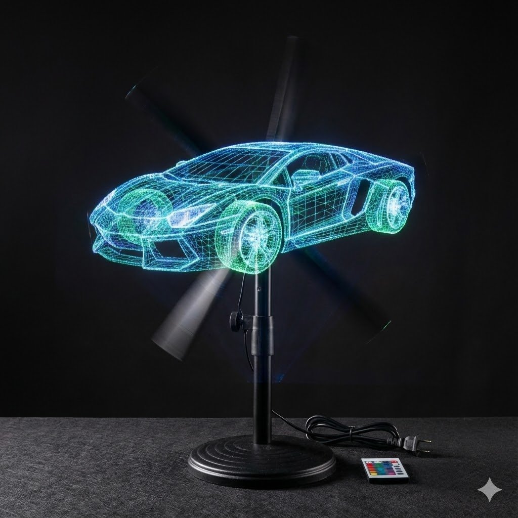 3D Hologram Fan Rental in UAE – Dubai, Abu Dhabi, Sharjah & All Emirates