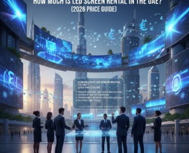 How Much Is LED Screen Rental in the UAE? (2026 Price Guide)