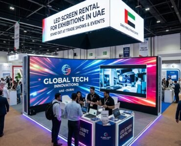 LED Screen Rental for Exhibitions in UAE – Stand Out at Trade Shows & Events