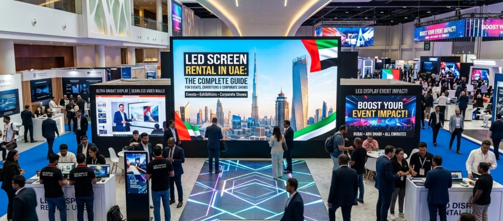 LED Screen Rental in UAE: The Complete Guide for Events, Exhibitions & Corporate Shows